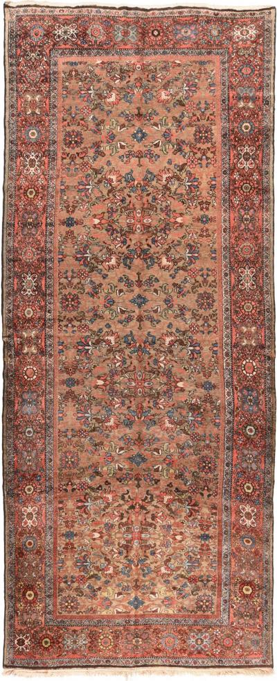 Antique Malayer Rug 5 10 x 13 10 