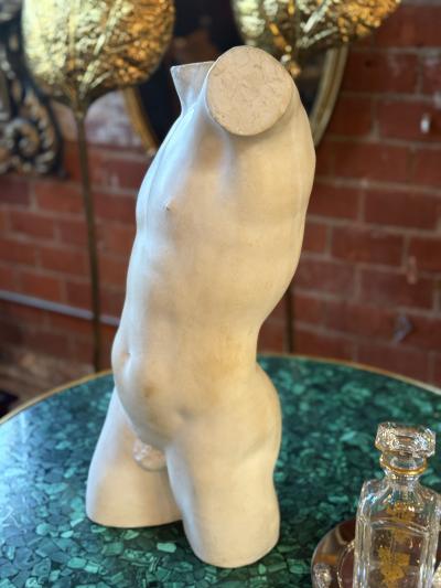 Antique Male Torso Bust