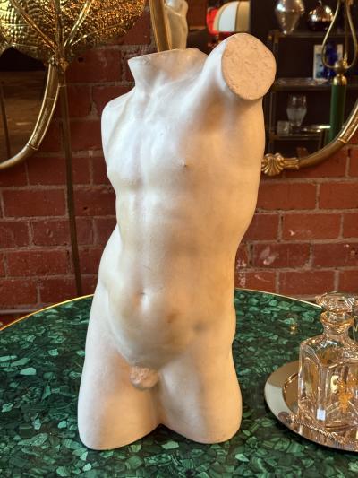 Antique Male Torso Bust