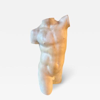 Antique Male Torso Bust
