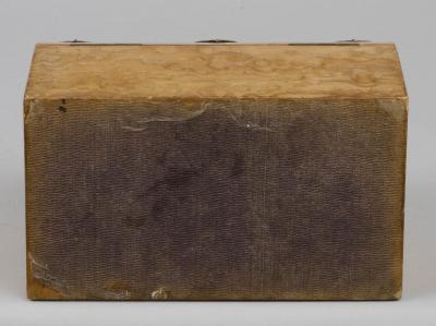 Antique Maple Stationery Box Circa 1880