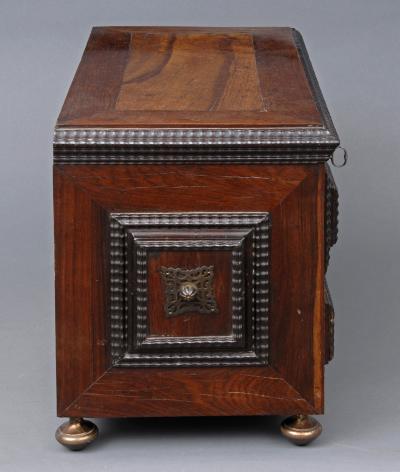 Antique Miniature Portuguese Chest Circa 1780
