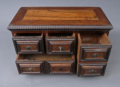Antique Miniature Portuguese Chest Circa 1780