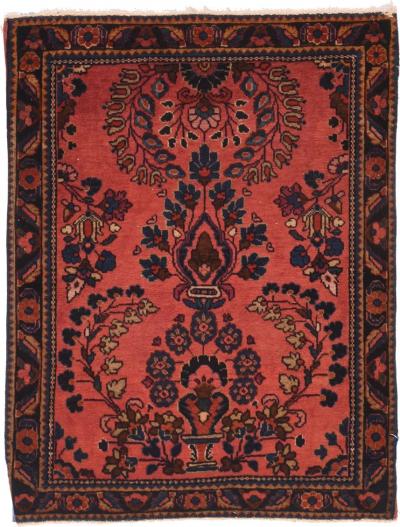 Antique Mohajeran Sarouk Rug 2 x 26