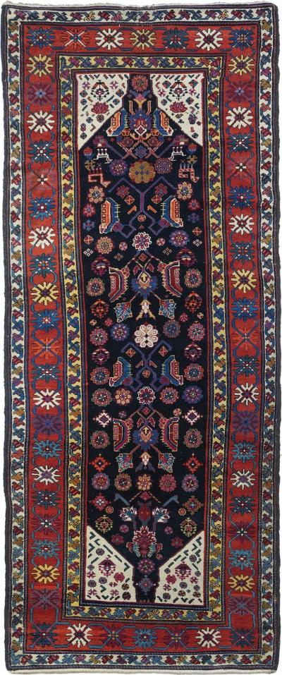 Antique NW Persian Runner 3 10 x 9 1 