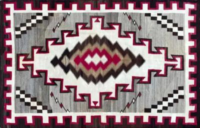 Antique Navajo Klagetoh Rug large and unusual