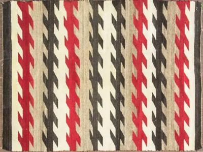 Antique Navajo Rug 34 x 46 