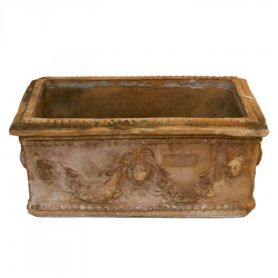 Antique Neapolitan Terra Cotta Planter II