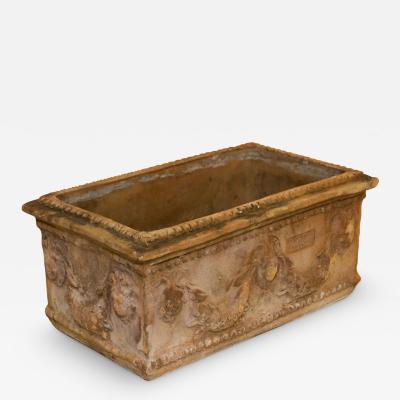 Antique Neapolitan Terra Cotta Planter II