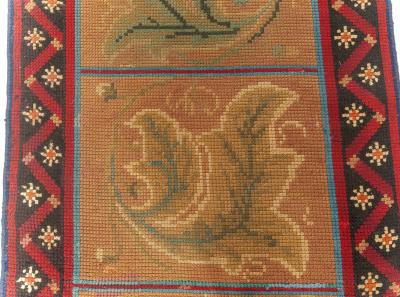 Antique Needle Point Runner