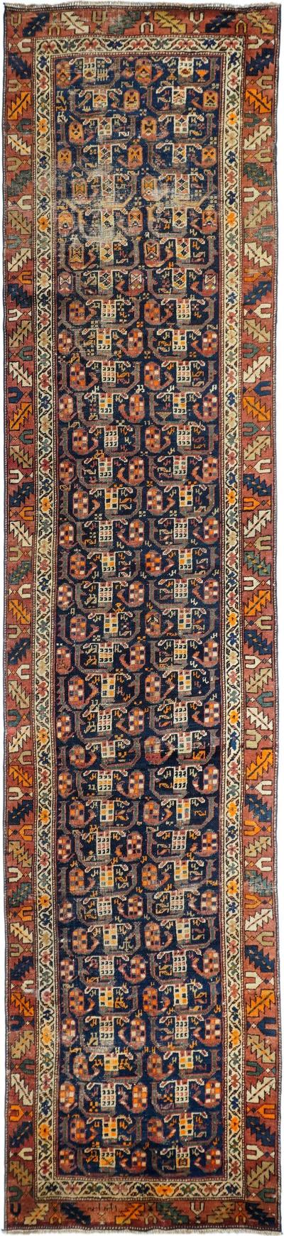 Antique North West Persian Runner 2 11 x 13 7 