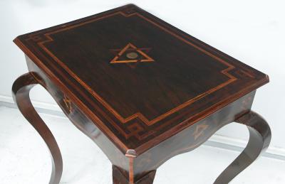 Antique Northern Italian Table on Sabre Legs