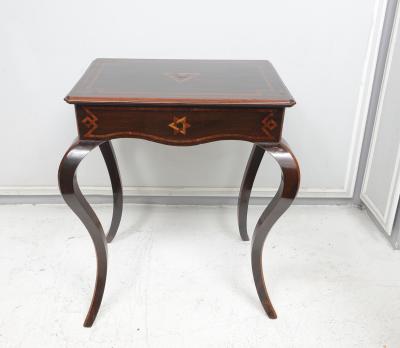 Antique Northern Italian Table on Sabre Legs