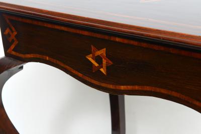 Antique Northern Italian Table on Sabre Legs