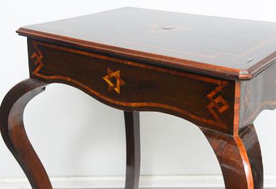 Antique Northern Italian Table on Sabre Legs