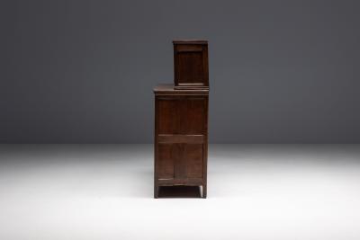 Antique Oak Cabinet France 18th Century