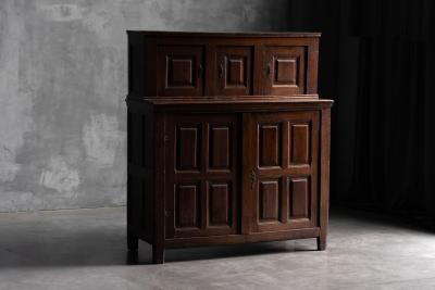 Antique Oak Cabinet France 18th Century