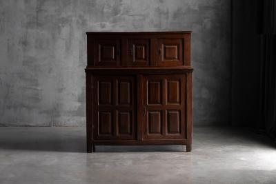 Antique Oak Cabinet France 18th Century