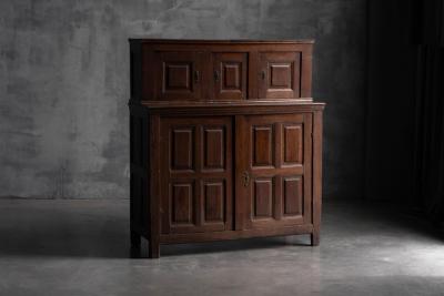 Antique Oak Cabinet France 18th Century