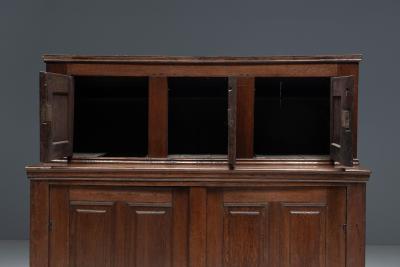 Antique Oak Cabinet France 18th Century