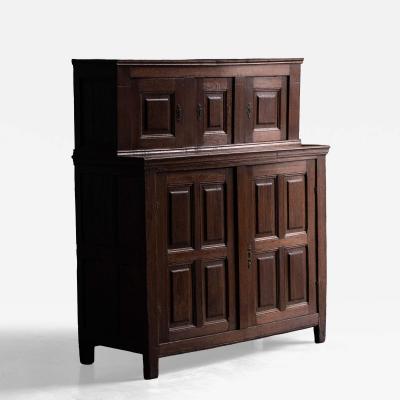Antique Oak Cabinet France 18th Century