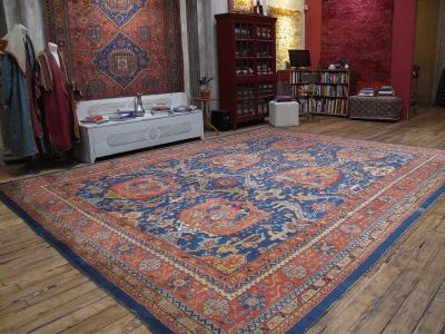 Antique Oushak Carpet