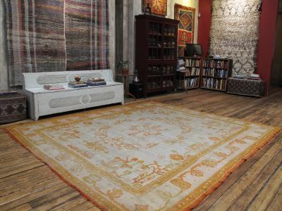 Antique Oushak Carpet