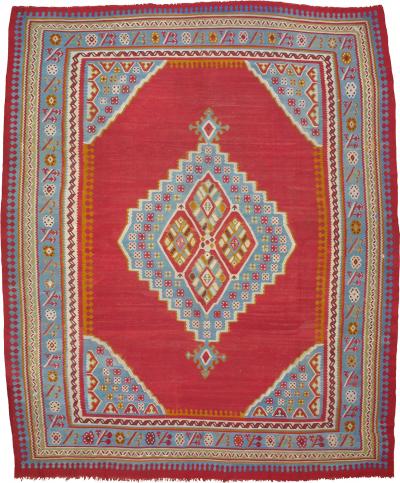 Antique Oushak Kilim