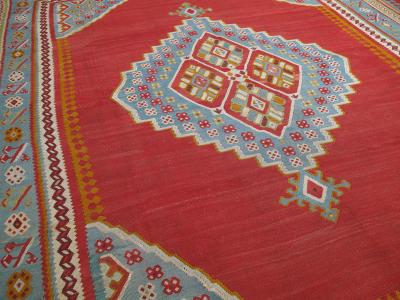 Antique Oushak Kilim