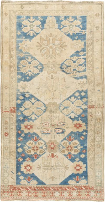 Antique Oushak Rug 2 11 x 5 8 