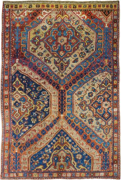 Antique Oushak Rug 59 x 811