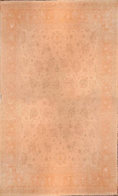 Antique Oushak Rug 9 6 x 13 5 