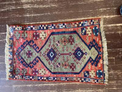 Antique Oushak Yastik Anatolian Rug
