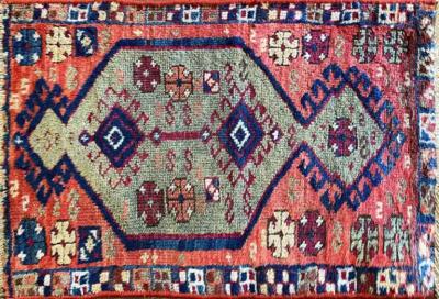 Antique Oushak Yastik Anatolian Rug