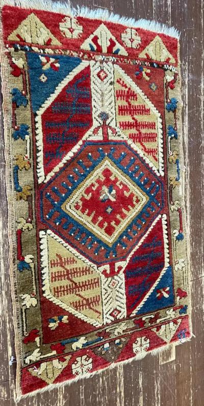 Antique Oushak Yastik Anatolian Rug