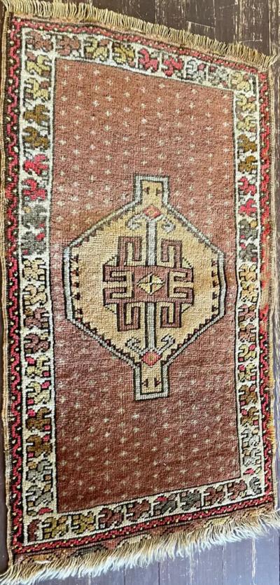 Antique Oushak Yastik Anatolian Rug The Starts