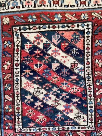 Antique Oushak Yastik Anatolian Rug Unusual