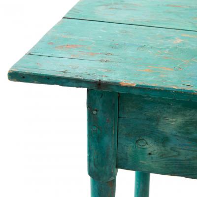 Antique Painted Table Early 20th Century