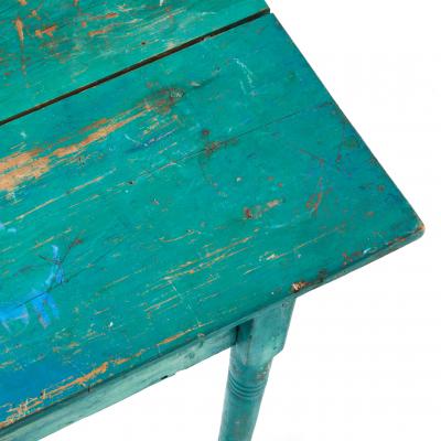 Antique Painted Table Early 20th Century