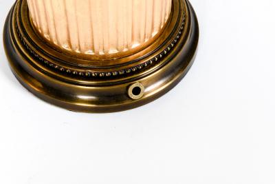 Antique Pair French Five Arms Bronze Porcelain Candelabras