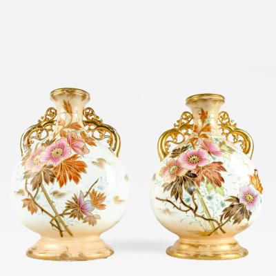 Antique Pair German Porcelain Pieces