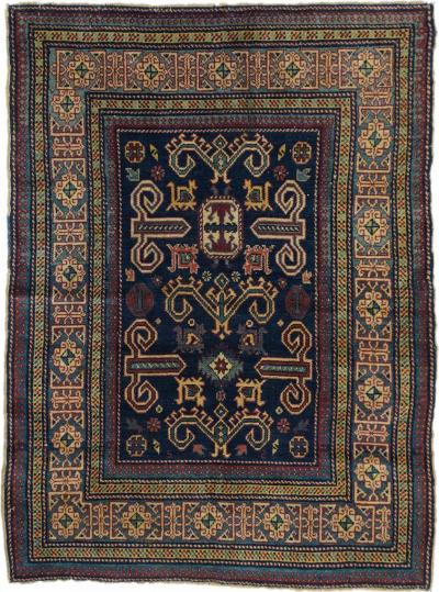 Antique Perpedil Rug 3 2 x 4 3 