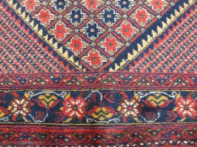 Antique Persian Bakhtiari Rug 47 x 57 