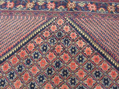 Antique Persian Bakhtiari Rug 47 x 57 