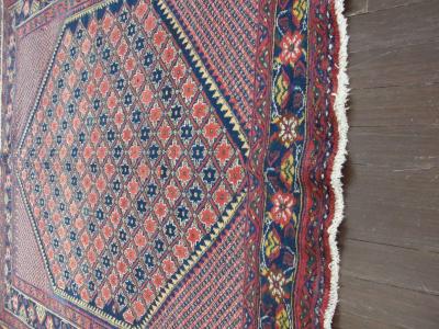 Antique Persian Bakhtiari Rug 47 x 57 