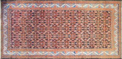 Antique Persian Baktiari Carpet Runner Galley Size 5 x 108
