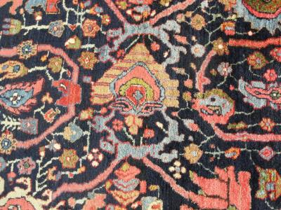 Antique Persian Bidjar Carpet 94 x 128 Magnificent