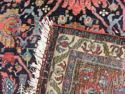 Antique Persian Bidjar Carpet 94 x 128 Magnificent