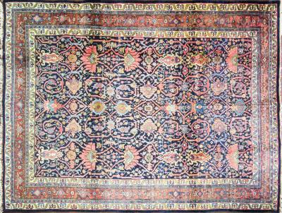 Antique Persian Bidjar Carpet 94 x 128 Magnificent