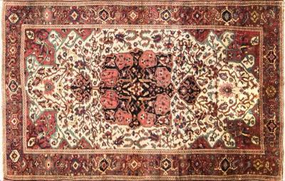 Antique Persian Feraghan Sarouk Rug c 1880